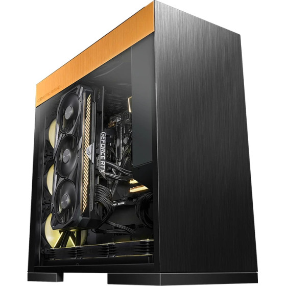 Geometric Future Case EATX - Model 8 Dharma Black/Gold - (1AM8DMBG00AA0)