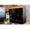 Geometric Future Case EATX - Model 8 Dharma Black/Gold - (1AM8DMBG00AA0)