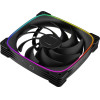 Geometric Future Fan Pack 3-in-1 140 mm - Squama 2503B-14 Black - (GEO-2503B-14-PACK)