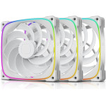 Geometric Future Fan Pack 3-in-1 140 mm, Reversed - Squama 2503RW-14 White - (GEO-2503RW-PACK)