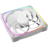 Geometric Future Fan Pack 3-in-1 140 mm, Reversed - Squama 2503RW-14 White - (GEO-2503RW-PACK)
