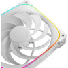 Geometric Future Fan Pack 3-in-1 140 mm, Reversed - Squama 2503RW-14 White - (GEO-2503RW-PACK)