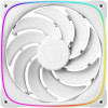 Geometric Future Fan Pack 3-in-1 140 mm, Reversed - Squama 2503RW-14 White - (GEO-2503RW-PACK)