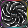 Geometric Future Squama 2503B-14, 140mm, ARGB, Black - (GEO-2503B-14)