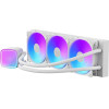 Geometric Future Water Cooling - Eskimo Pro 360 White - Addressable RGB, LGA1851/AM5 - (GEO-ESKIMO-PRO-36W)
