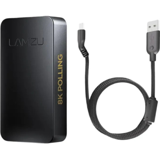 Lamzu 8K DONGLE - Black - (LAMZU-8K-DONGLE-BK)