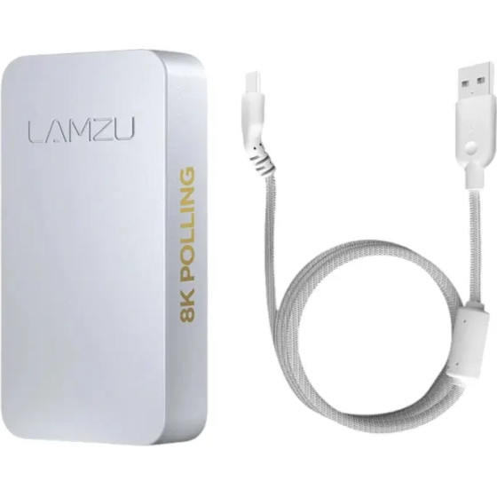 Lamzu 8K DONGLE - White - (LAMZU-8K-DONGLE-WH)