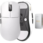 Lamzu INCA 8K - Wireless Gaming Mouse - White - (LAMZU-INCA-WH)
