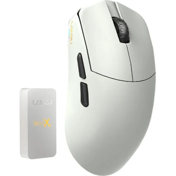 Lamzu MAYA X 8K - Wireless Gaming Mouse - Cloud Grey - (LAMZU-MAYA-X-GREY)