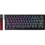 Madlions Professional Gaming Mechanical Keyboard MAD 60 HE RGB - 1K, Magnetic Amber Pro Switches - Black - (MAD-60-HE-RGB-BK)