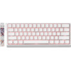 Madlions Professional Gaming Mechanical Keyboard MAD 60 HE RGB - 1K, Magnetic Amber Pro Switches - White - (MAD-60-HE-RGB-WH)
