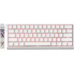 Madlions Professional Gaming Mechanical Keyboard MAD 60 HE RGB - 1K, Magnetic Amber Pro Switches - White - (MAD-60-HE-RGB-WH)