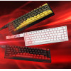 Madlions Professional Gaming Mechanical Keyboard MAD 68 HE RGB - 1K, Magnetic Amber Pro Switches - White - (MAD-68-HE-RGB-WH)