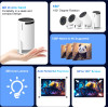 MagCubic Portable Multimedia Projector HY300 Pro - 4K, Android 11, Wi-Fi, Bluetooth 5.0 - (MAGCUBIC-HY300-PRO)