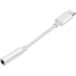 Makki Adapter Type-C M to 3.5mm audio jack 4P F, White - -CBL-C-AUDIO-WH - (MAKKI-CBL-C-AUDIO-WH)