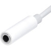 Makki Adapter Type-C M to 3.5mm audio jack 4P F, White - -CBL-C-AUDIO-WH - (MAKKI-CBL-C-AUDIO-WH)
