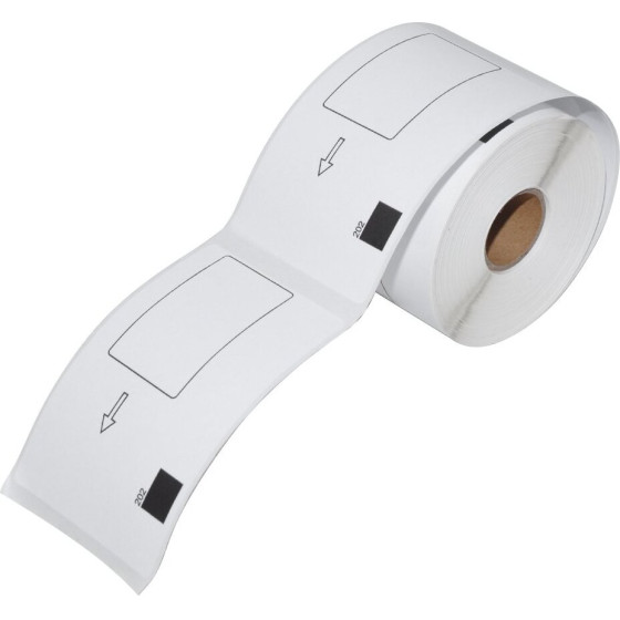 Makki Brother DK-11202 ROLL ONLY - Shipping Labels, 62mmx100mm, 300 labels per roll, Black on White - (MK-DK-11202-RO)