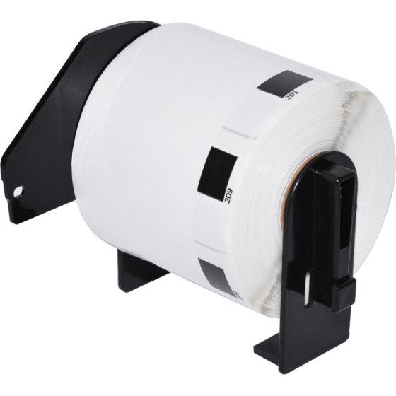 Makki Brother DK-11209 - Small Address Paper Labels, 29mmx62mm, 800 labels per roll, Black on White - (MK-DK-11209)