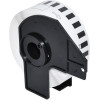 Makki Brother DK-22210 - Roll White Continuous Length Paper Tape 29mm x 30.48m, Black on White - (MK-DK-22210)
