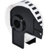 Makki Brother DK-22214 - White Continuous Length Paper Tape 12mm x 30.48m, Black on White - (MK-DK-22214)
