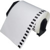 Makki Brother DK-22246 - White Continuous Length Paper Tape 103mm x 30.48m, Black on White - (MK-DK-22246)