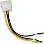 Makki Cable Male Molex -  wires 1x12V 2xGround - (MAKKI-CBL-MOLEX-WR1)