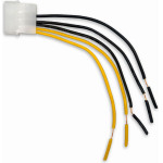 Makki Cable Male Molex -  wires 2x12V 3xGround - (MAKKI-CBL-MOLEX-WR2)
