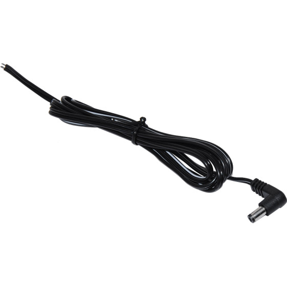 Makki DC CABLE 0-48V jack 5.5x2.5mm, 2x0.5mm - 3m - (ES-CABLE-DC-5.5-2.5mm-3m)