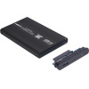 Makki External Case 2.5'' SATA USB3.0 Aluminium Black - (MAKKI-SATA254U3)