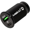 Makki Fast Charger Car - Type-C + USB QC3.0 20W - -CC20W02-BK - (MAKKI-CC20W02-BK)