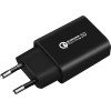 Makki Fast Charger QC3.0 18W - -QC18W-BK - (MAKKI-QC18W-BK)