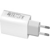 Makki Fast Charger Wall - QC3.0 + Power Distribution Type-C 18W White - -PQ18W-WH - (MAKKI-PQ18W-WH)