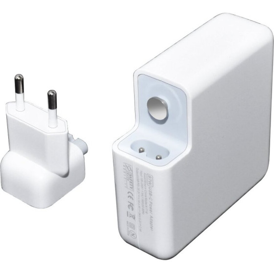 Makki Laptop Adapter Apple - 87W TYPE-C With USB-C Cable - -NA-AP-38 - (MAKKI-NA-AP-38)