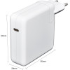Makki Laptop Adapter Apple - 87W TYPE-C With USB-C Cable - -NA-AP-38 - (MAKKI-NA-AP-38)