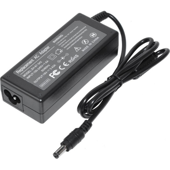 Makki Laptop Adapter ASUS/Toshiba 19V 3.42A 65W 5.5x2.5mm - -NA-AS-05 - (MAKKI-NA-AS-05)