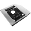 Makki Laptop Caddy 12.7mm SATA3 with LED/switch -CADDY-127-LS - (MAKKI-CADDY-127-LS)