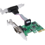 Makki Low Profile PCI-E card to 2 x Serial port - -PCIE-SERIAL-LP - (MAKKI-PCIE-SERIAL-LP)