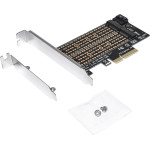 Makki M2 SSD NVMe+SATA (M-key+B-key) to PCI Express 3.0 4x adapter - -M2-PCIE-2X - (MAKKI-M2-PCIE-2X)