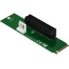 Makki Mining M.2 to PCI-E 4X Slot Riser - -M2-PCIE-4x-v1 - (MAKKI-M2-PCIE-4x-v1)