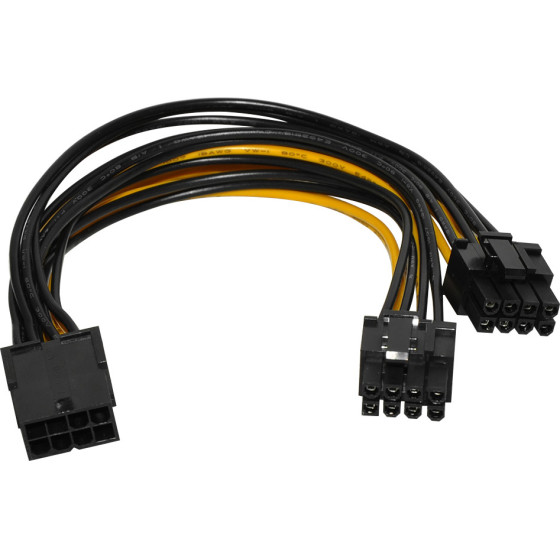 Makki Mining PCI-E Splitter 8pin -  2x 8pin - -CABLE-PCIE8-TO-2x8 - (MAKKI-CABLE-PCIE8-TO-2x8)