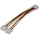 Makki Molex Power Splitter Y Cable - -CE302-0.2m - (MAKKI-CE302-0.2m)