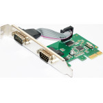 Makki PCI-E card 2 x Serial port - -PCIE-2XSERIAL-V1 - (MAKKI-PCIE-2XSERIAL-V1)