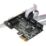 Makki PCI-E card 4 x Serial port - -PCIE-4XSERIAL-V1 - (MAKKI-PCIE-4XSERIAL-V1)