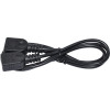 Makki USB 2.0 AF/AF 1m - -CABLE-USB2-AFAF-1m - (MAKKI-CABLE-USB2-AFAF-1m)
