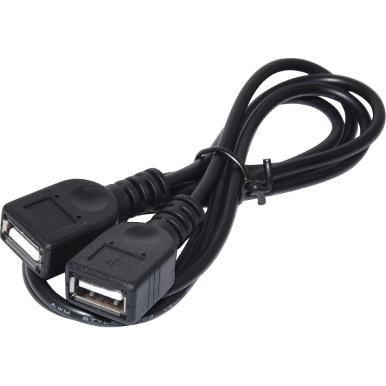 Makki USB 2.0 AF/AF 1m - -CABLE-USB2-AFAF-1m - (MAKKI-CABLE-USB2-AFAF-1m)