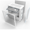 Montech AIR 100 ARGB, Micro ATX Case, TG, 4x120mm ARGB Fans, White - (MONTECH-AIR-100-ARGB-WH)