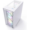 Montech AIR 1000 PREMIUM, Mid-tower Case, TG, 2 Front Panels, 4x120mm ARGB Fans, White - (MONTECH-AIR-1000-PR-WH)