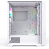 Montech AIR 1000 PREMIUM, Mid-tower Case, TG, 2 Front Panels, 4x120mm ARGB Fans, White - (MONTECH-AIR-1000-PR-WH)
