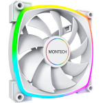 Montech AX140 PWM, Fan 140mm, ARGB, White - (MONTECH-AX140-PWM-WH)