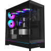 Montech Case ATX - HS02 PRO (B) - 5 x 120 mm ARGB Fans, USB-C, Black - (MONTECH-HS02-PRO-BK)
